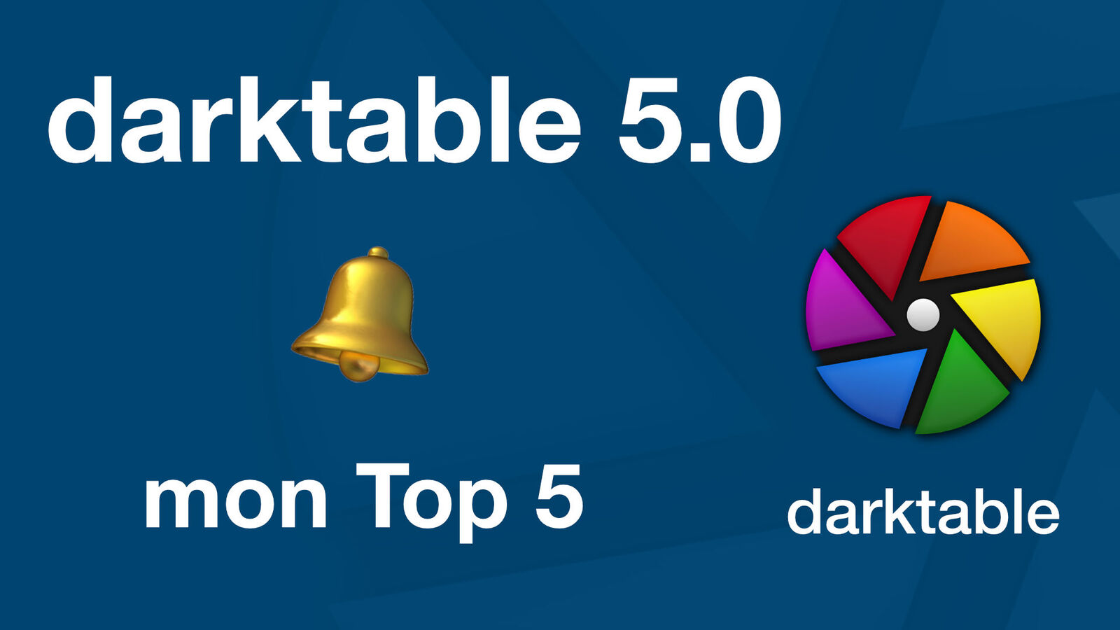 Darktable 5.0